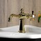Kingston Brass Single-Handle Bathroom Faucet with Push Pop-Up, Polished Brass KS3542NX - alternate 3